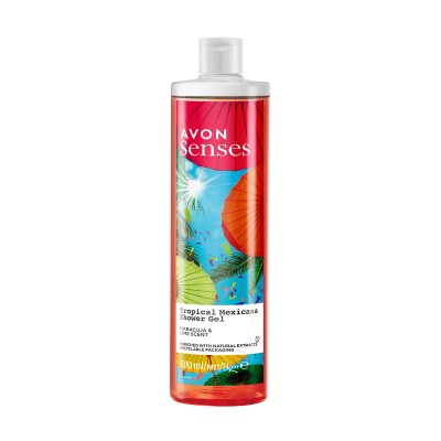 Avon Senses Géis de Banho Tropical Mexicana 500 ML